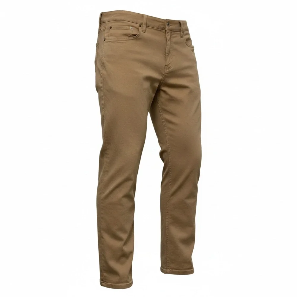 Banana Republic Traveler Skinny Fit 5-Pocket Khaki Pants 38x30 Preppy Classic